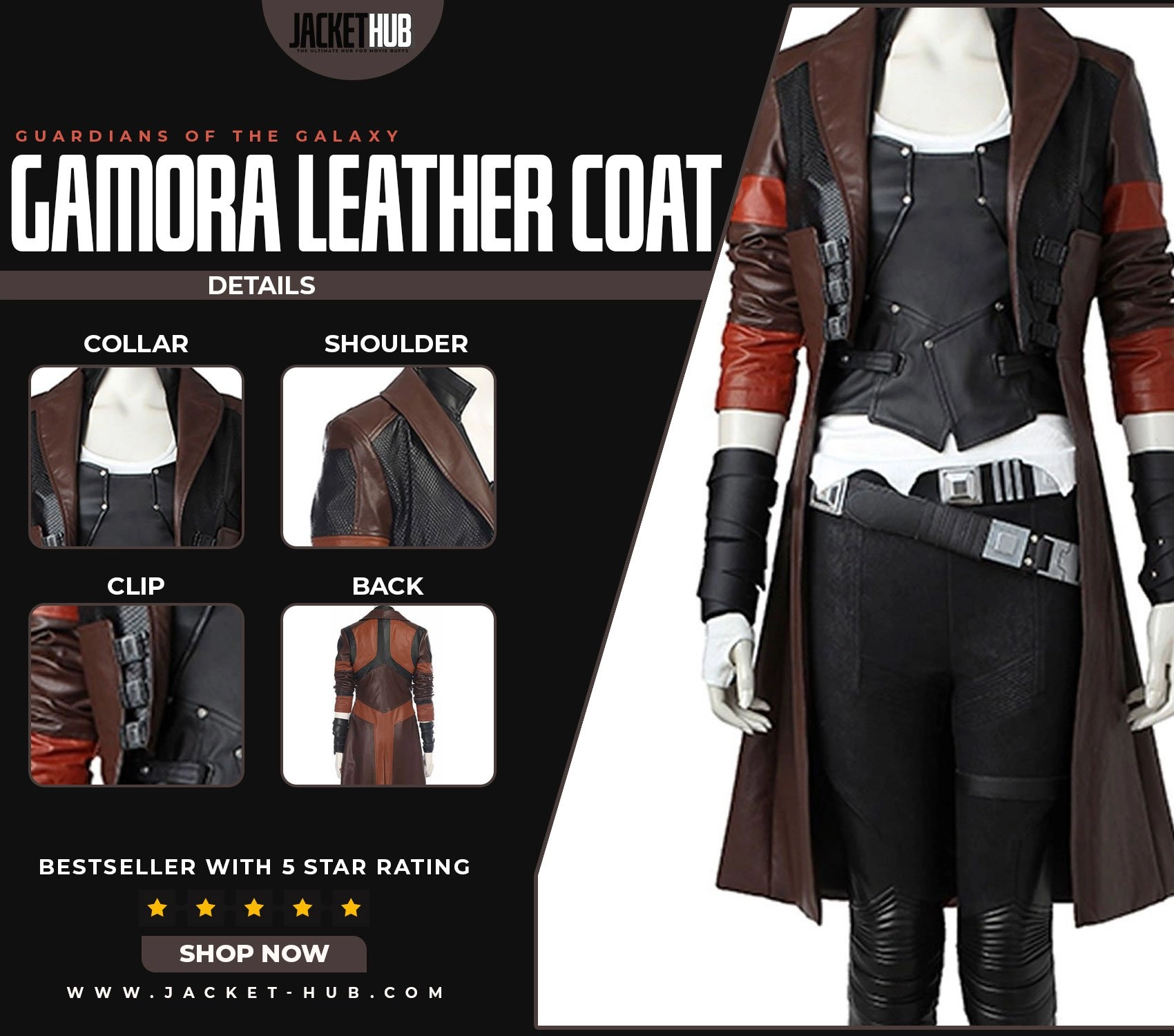 gamora coat