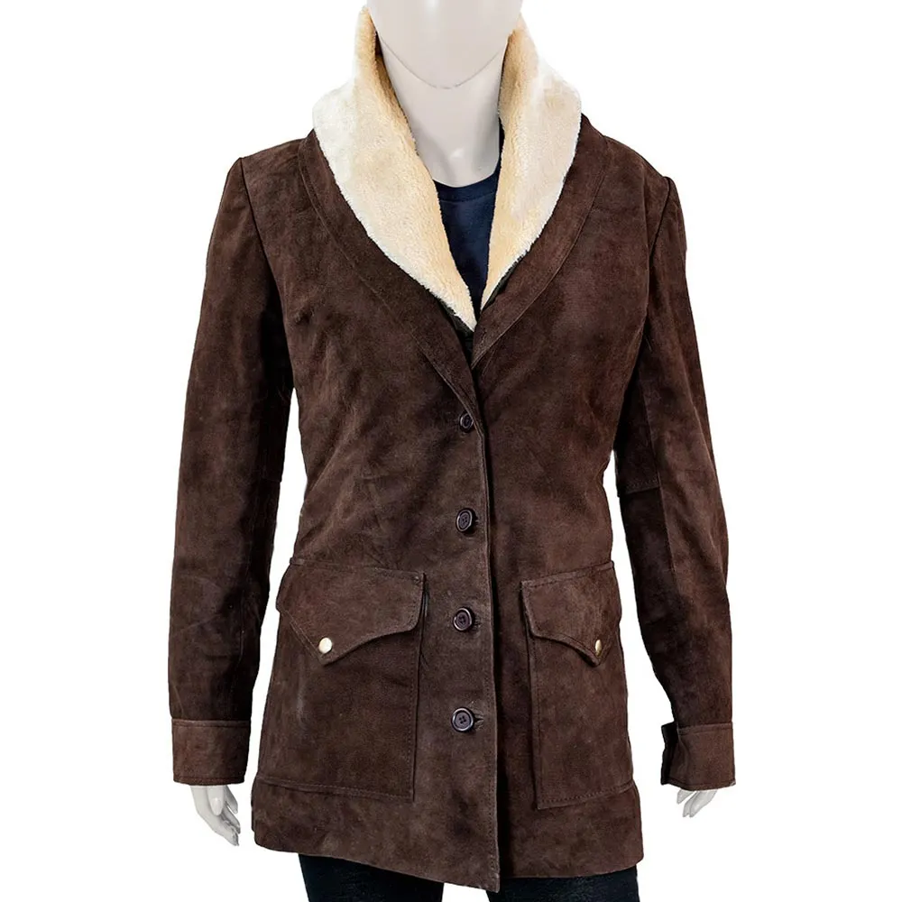 Yellowstone Beth Dutton Wool Blend Coat