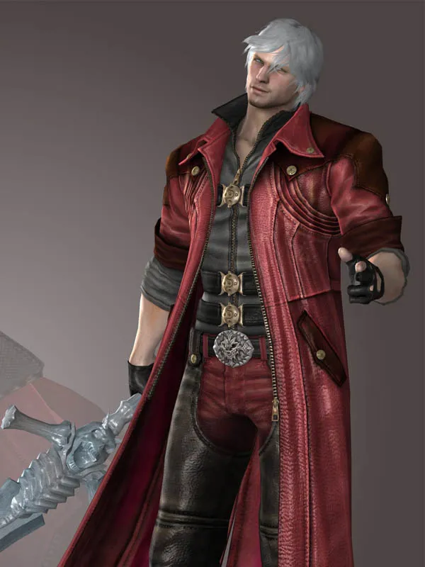 Dante Devil May Cry 5 Leather Coat