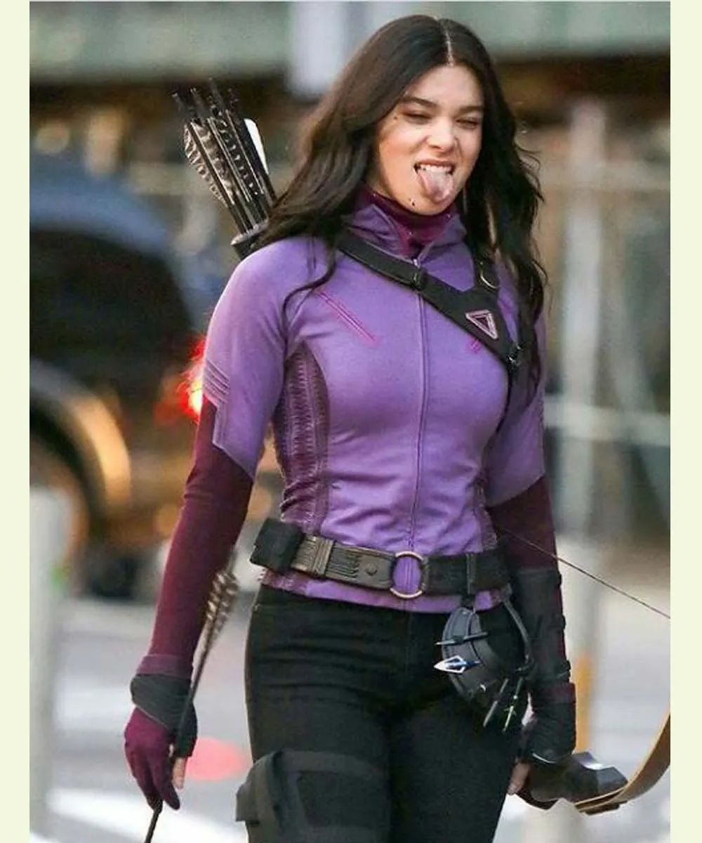 Hawkeye on sale leather jacket