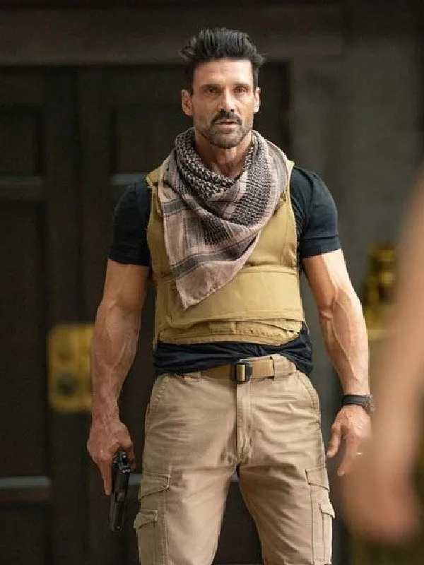 Frank Grillo Boss Level Vest Boss Level Roy Pulver Vest Jacket Hub