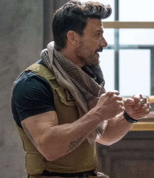 Frank Grillo Boss Level Vest Boss Level Roy Pulver Vest Jacket Hub