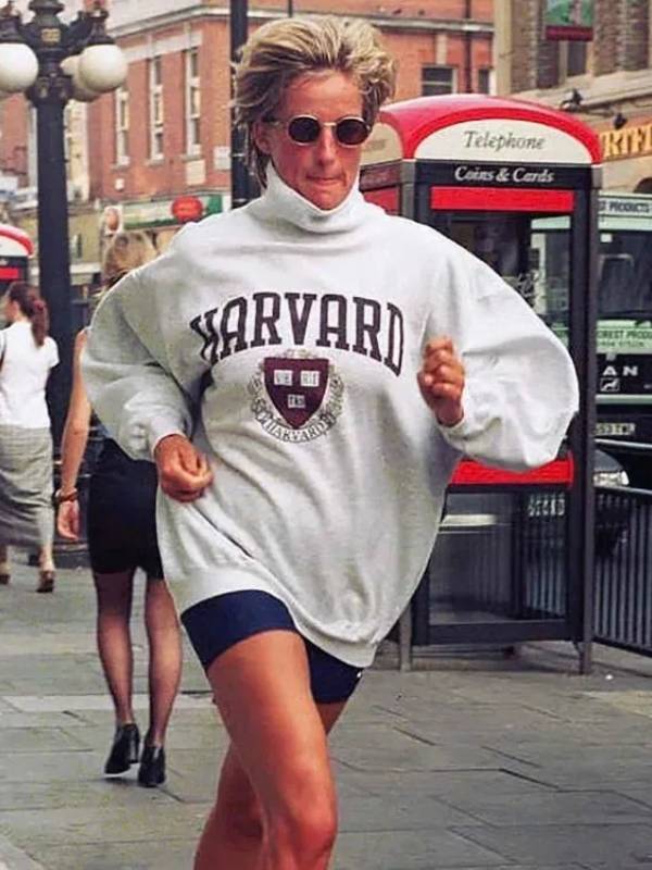 Princess Diana Harvard Sweatshirt | Get Free Shipping Service