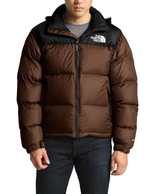 Brown North face puffer Jacket  The North Face Jacket - Jacket Hub