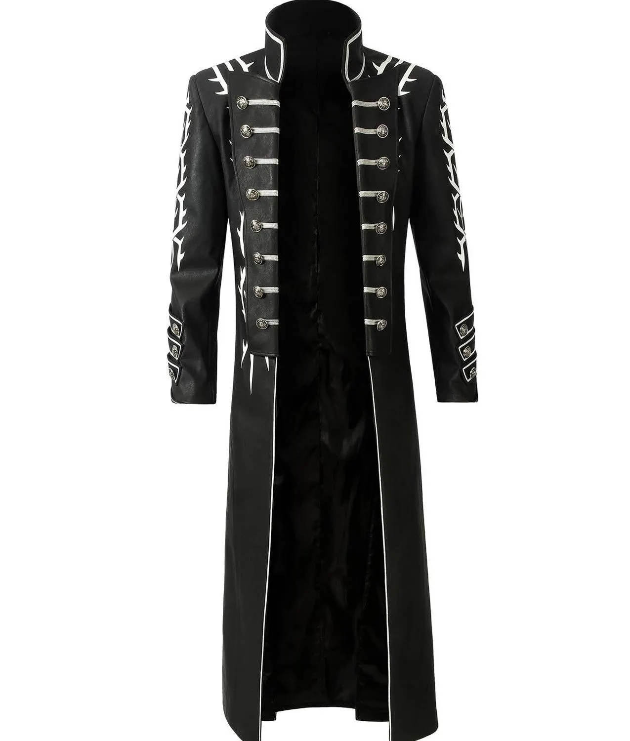 Devil May Cry 5 Vergil Black Wool Coat - Just American Jackets