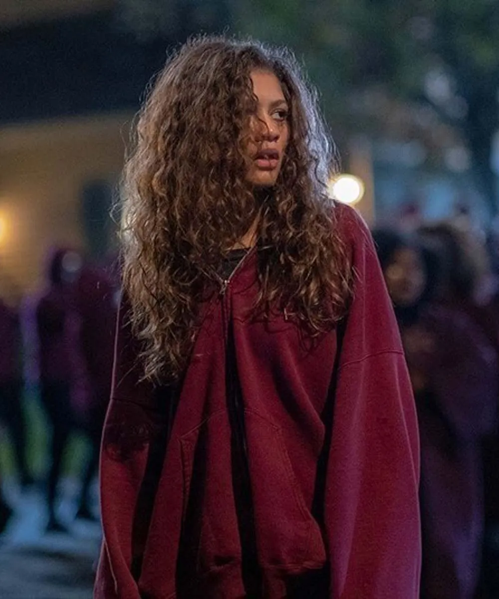 Rue Bennett Hoodie  Zendaya Hoodie From Euphoria