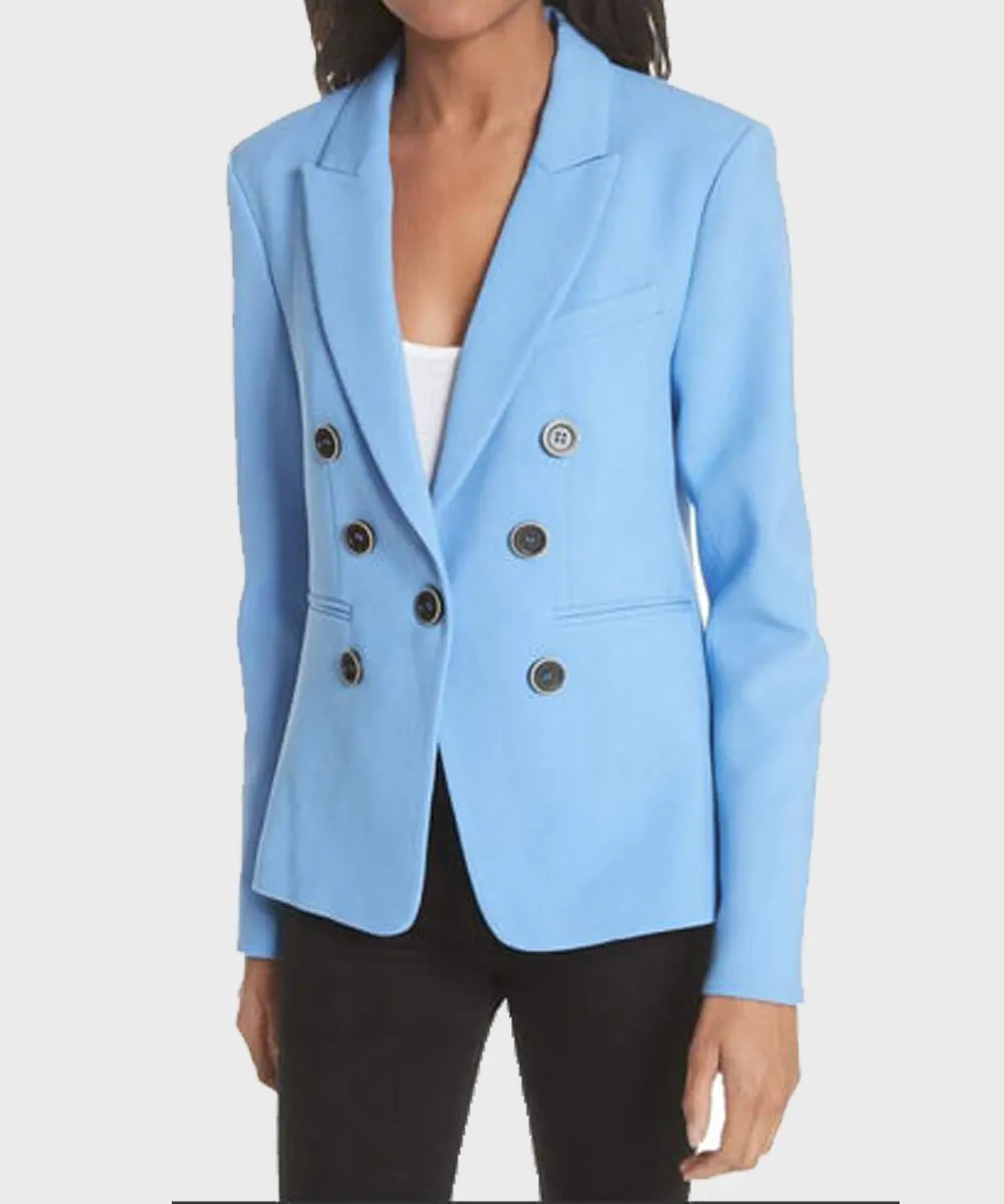 Lucifer Chloe Decker Blue Blazer | Lauren German Blazer