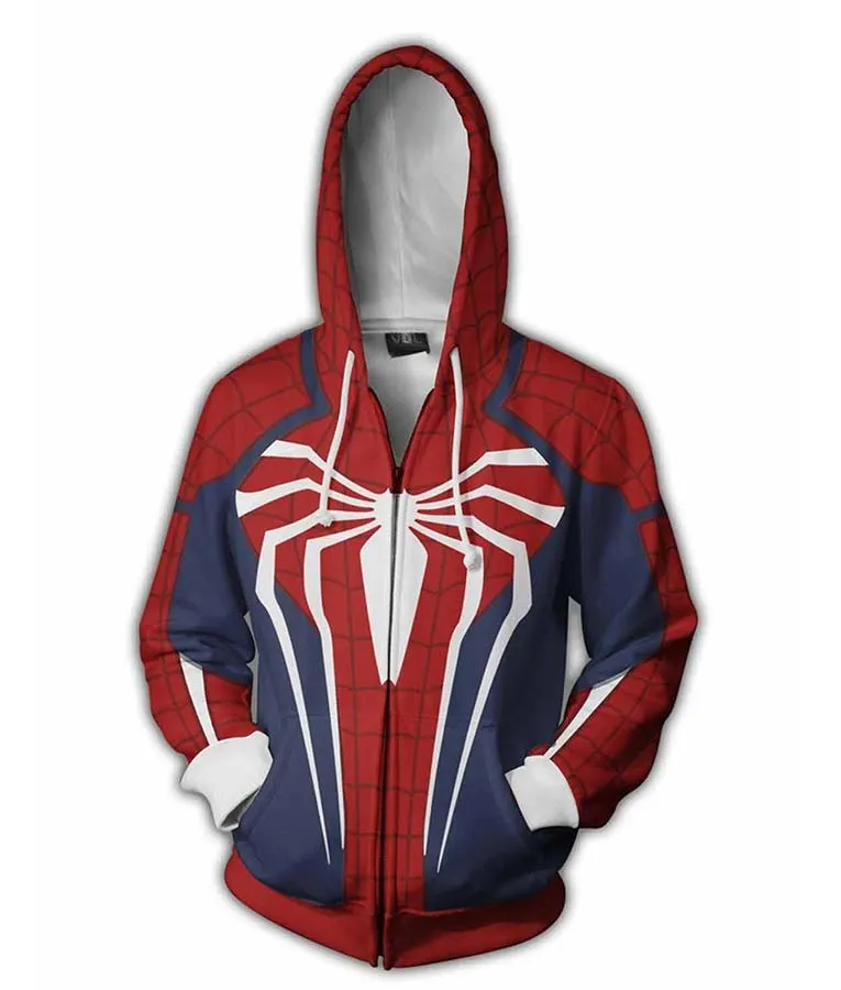 Spider-Man PS4 Zip-up Hoodie