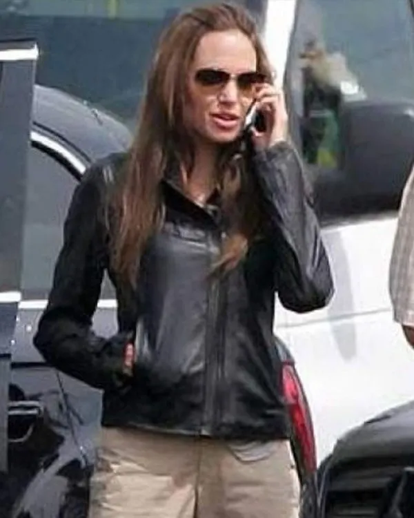 The Eternals Thena Jacket Angelina Jolie Eternals Leather Jacket