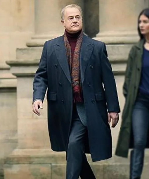 Peter Knox A Discovery Of Witches Owen Teale Double-Breasted Coat