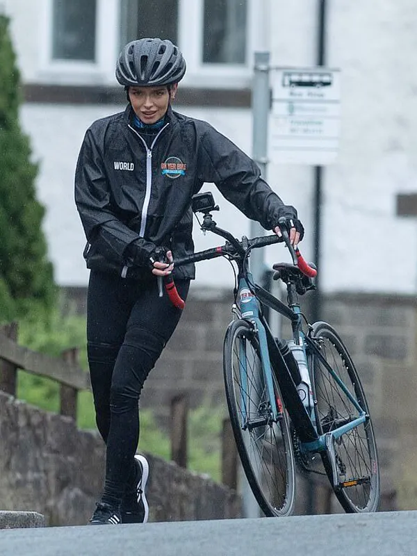 Maura Higgins ITV's Soccer Aid Show Jacket Jacket Hub