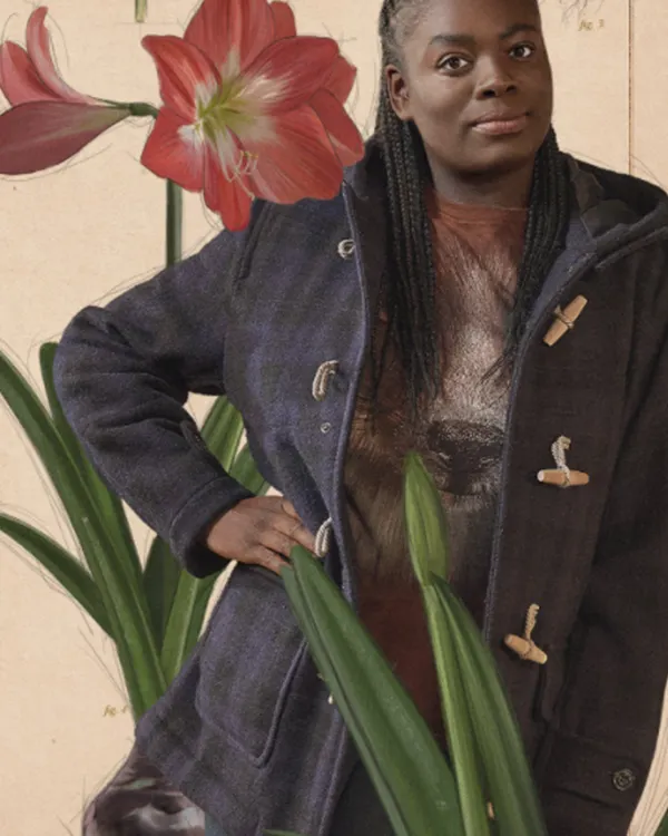 Sex Education S03 Coat | Chinenye Ezeudu Wool Coat - Jacket Hub