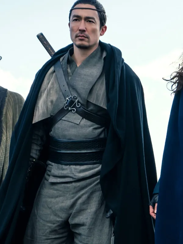 Daniel Henney The Wheel Of Time Lan Mandragoran Trench Blue Coat