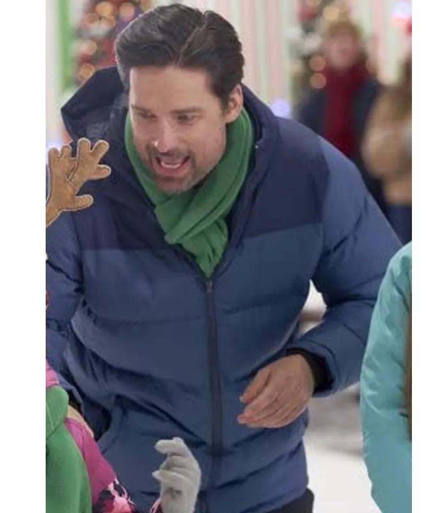 Crashing Through the Snow Sam Reynolds Puffer Jacket