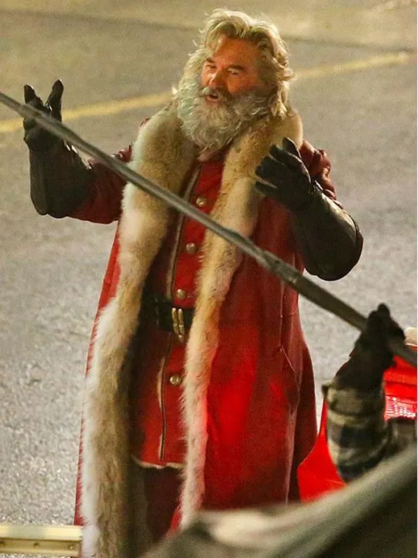 The Christmas Chronicles Santa Claus Costume Kurt Russell Coat