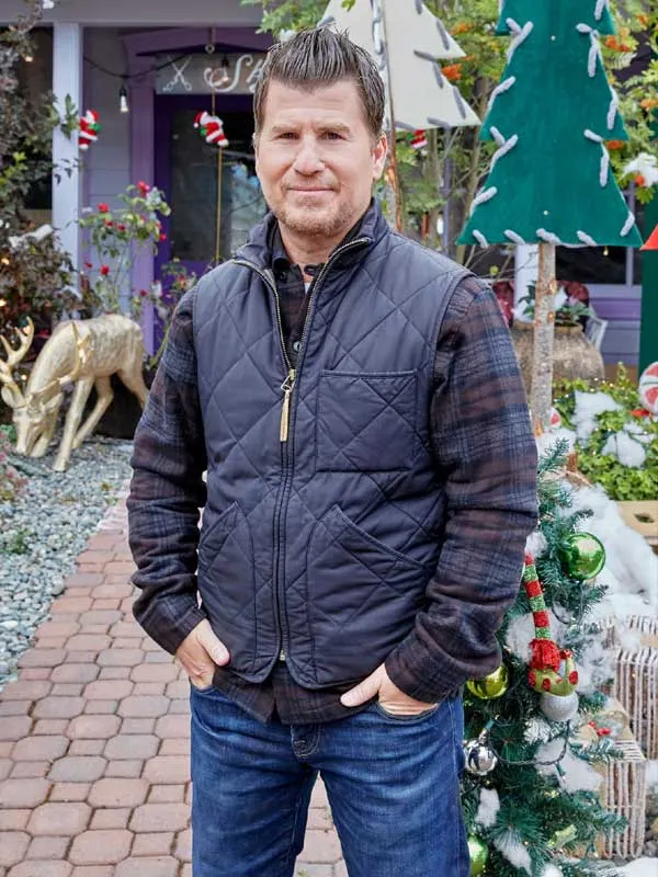 Jason Hervey TV Movie You, Me and The Christmas Trees 2021 Vest