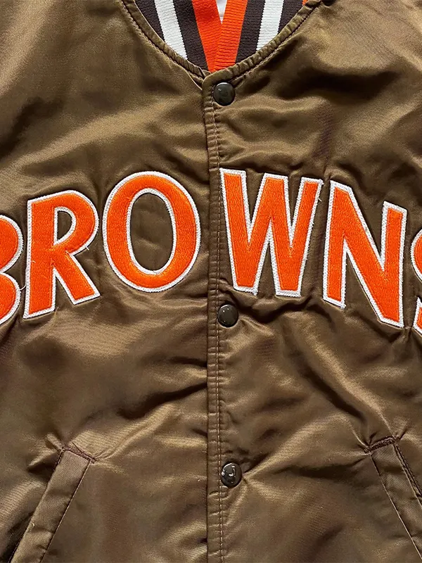 Shop Cleveland Browns Starter Jacket Cleveland Browns Varsity Jacket