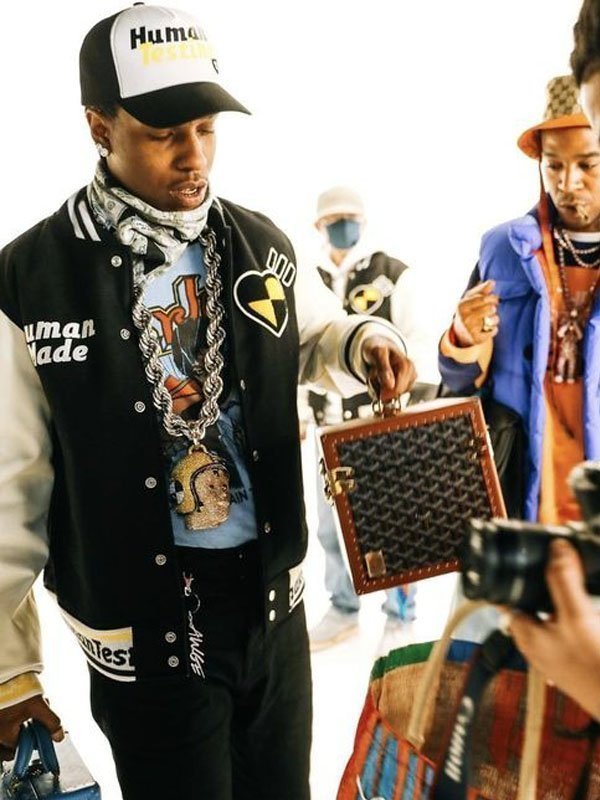 A$AP Rocky LV Varsity Jacket