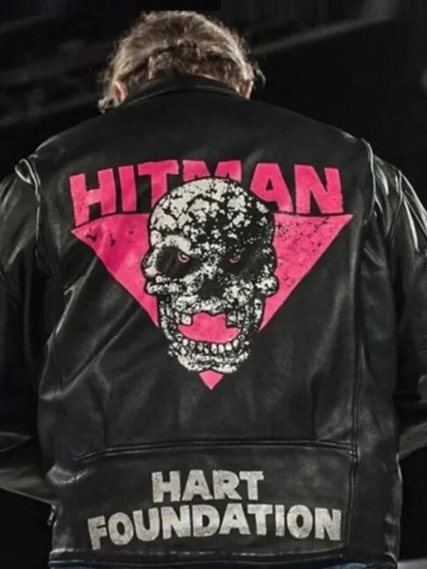WWE 2K22 Bret The Hitman Hart Leather Jacket - Jacket Hub