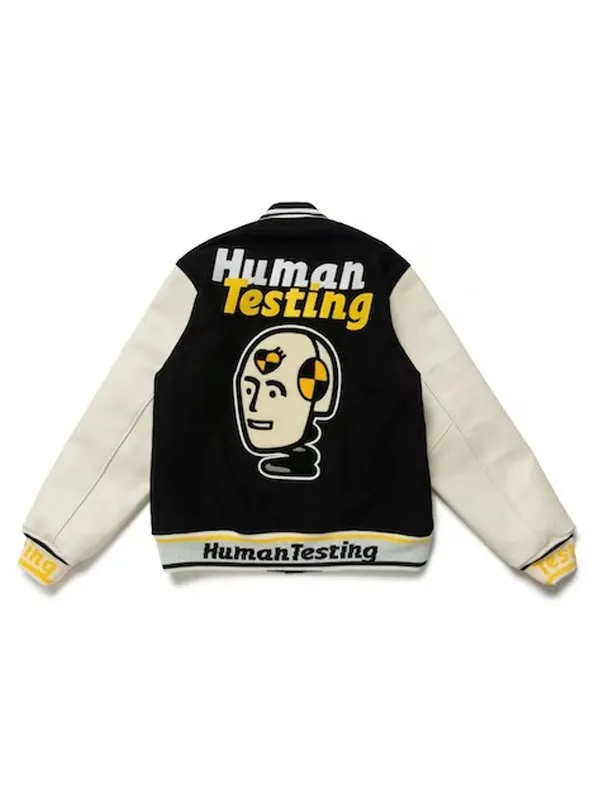 Human Testing Jacket  Nigo Asap Rocky Varsity Jacket - HJacket