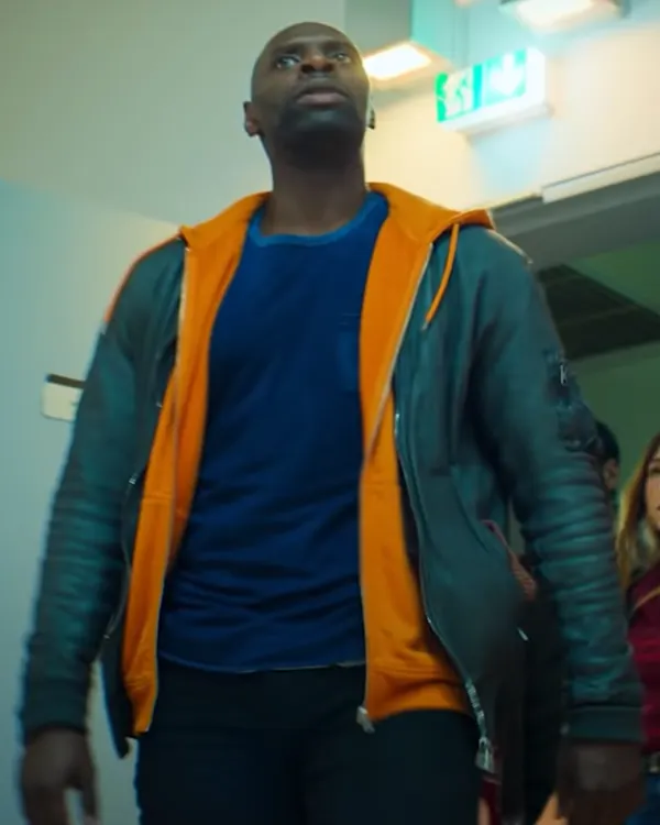 Ousmane Diakité Movie The Takedown Leather Jacket