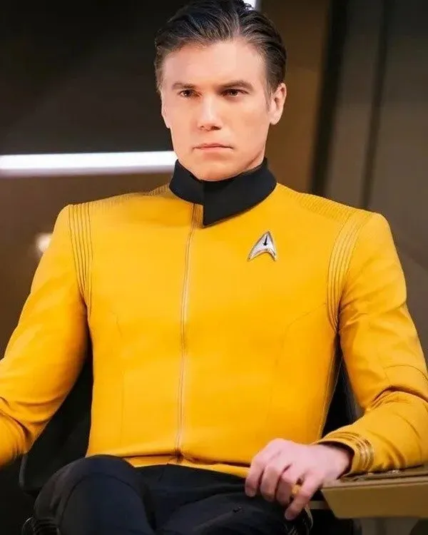star trek 2 jacket New Worlds 2022 Star Trek Strange Anson Mount Jacket