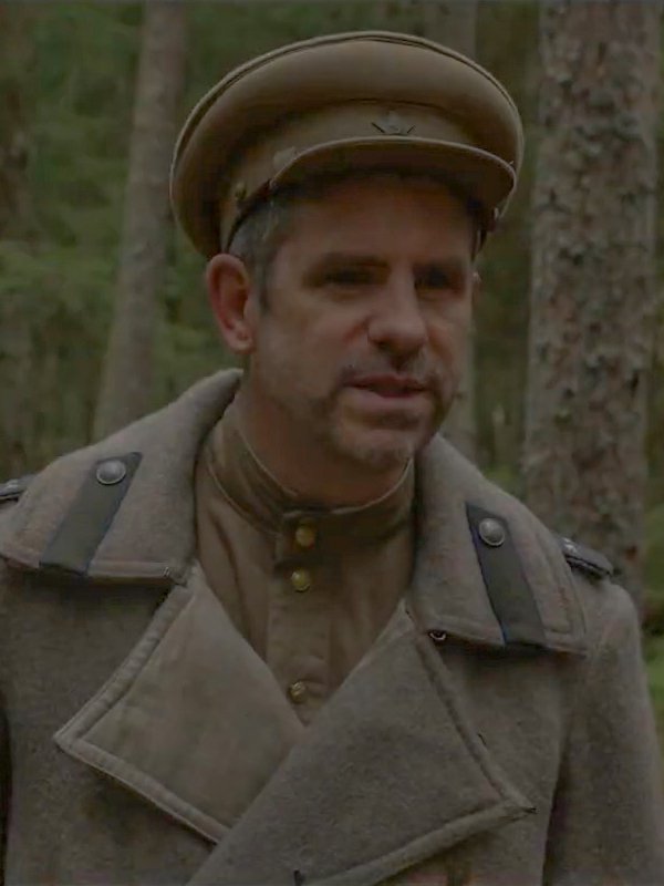 Dan Renton Skinner Film Burial 2022 Vadim Ilyasov Wool-Blend Coat