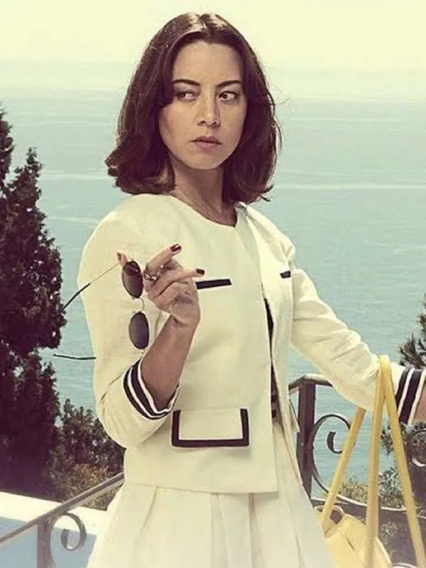 Aubrey Plaza The White Lotus Season 2 Jacket