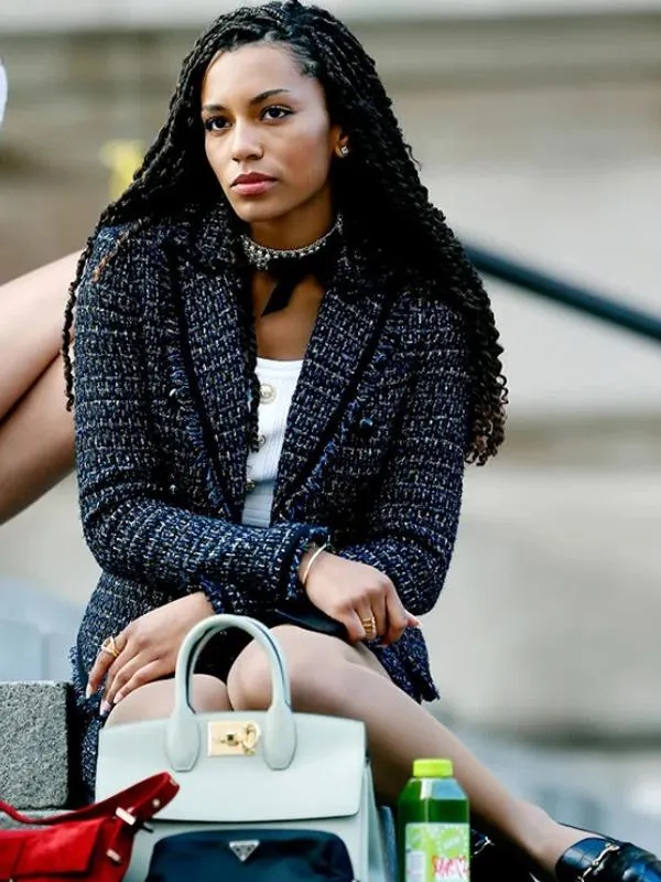 Savannah Lee Smith Gossip Girl Season 2 Tweed Jacket