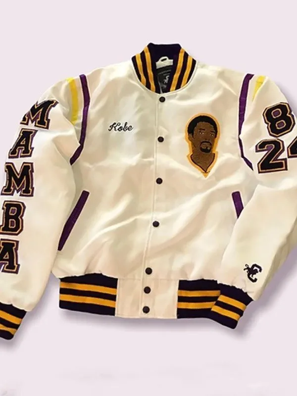 Legend Never Die Kobe Bryant Varsity Jacket Jacket Hub