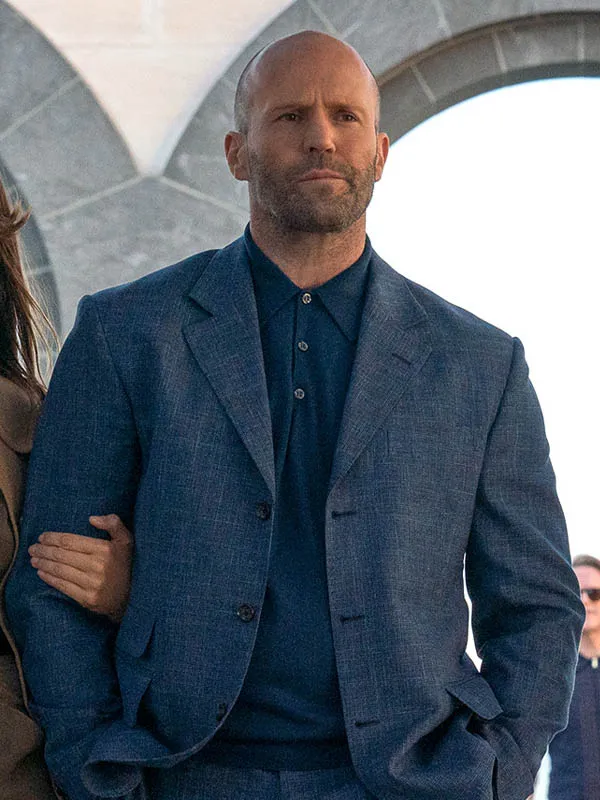 Operation Fortune Ruse de guerre Jason Statham Blue Suit