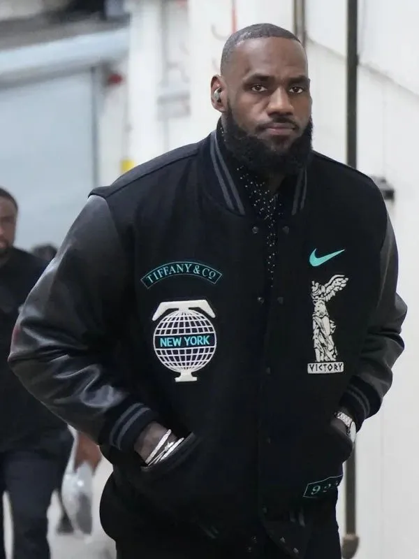 Lebron James Tiffany & Co Black Jacket