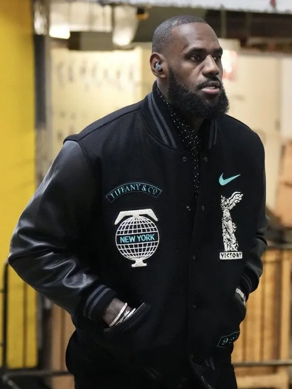 LeBron James Tiffany & Co Black Jacket