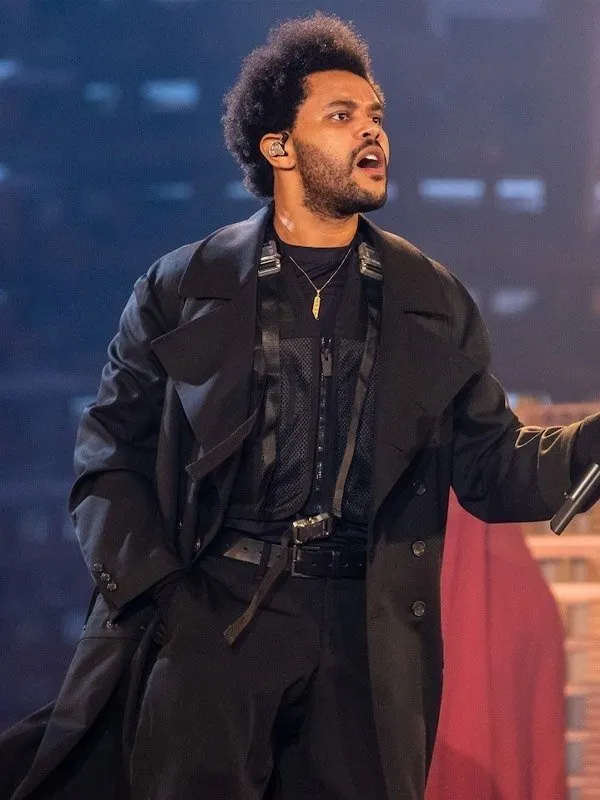 The Weeknd Sofi Stadium Wool Coat