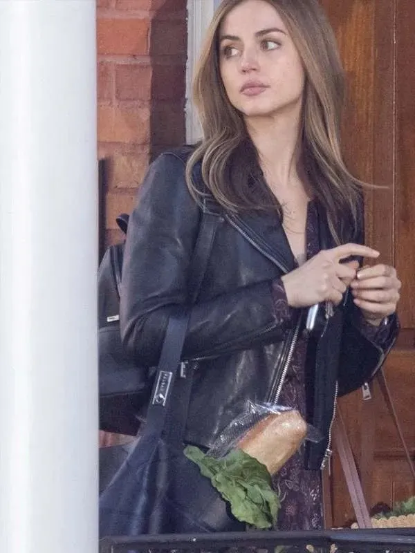 Ghosted 2023 Ana de Armas Black Leather Jacket - Jacket Hub