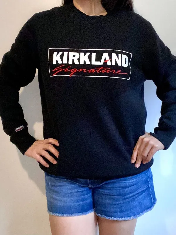 Kirkland Signature Sweatshirt - Unisex Kirkland Crewneck Sweatshirt