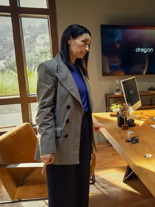 Unstable Sian Clifford Gray Blazer - Jacket Hub