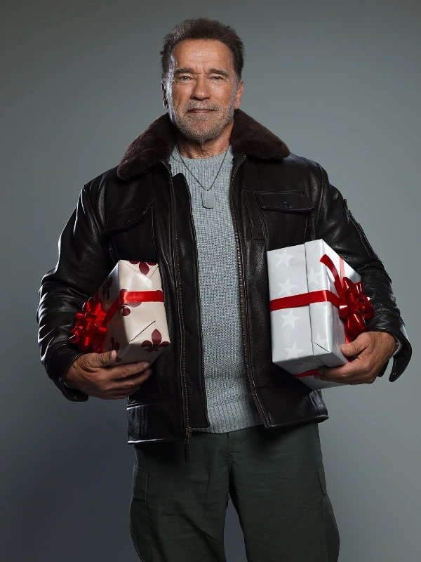 Arnold Schwarzenegger Matchless Shearling Jacket Arnold