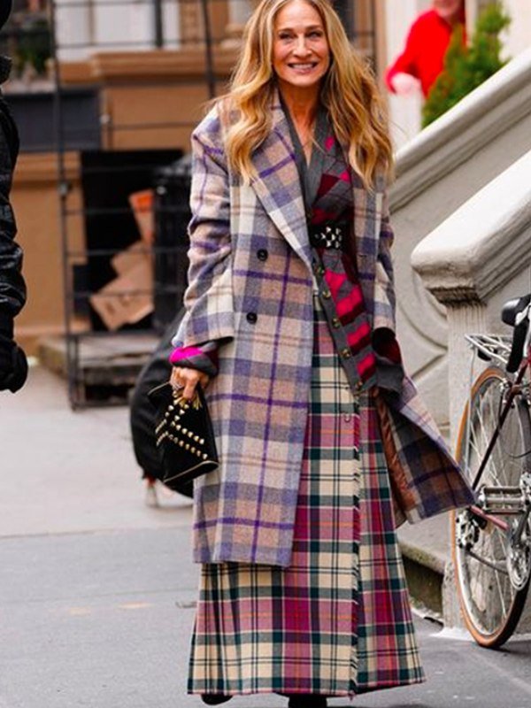 Carrie Bradshaw And Just Like That Season Coat