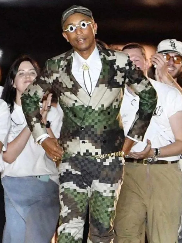 Order Pharrell Williams Minecraft Pixel Suit Jacket Hub