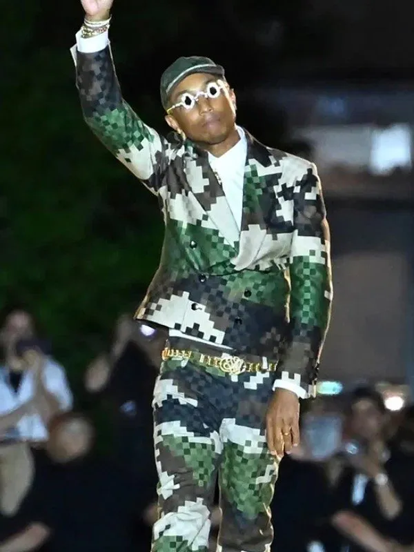 Order Pharrell Williams Minecraft Pixel Suit Jacket Hub