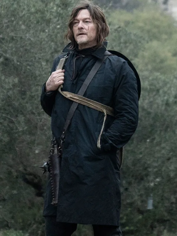The Walking Dead Daryl Dixon Coat Norman Reedus Black Coat