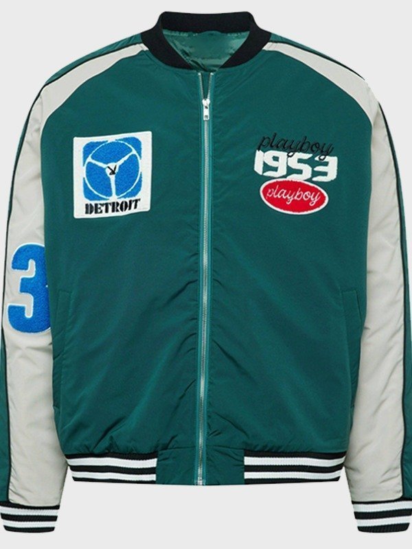 Playboy baseball jacket deals