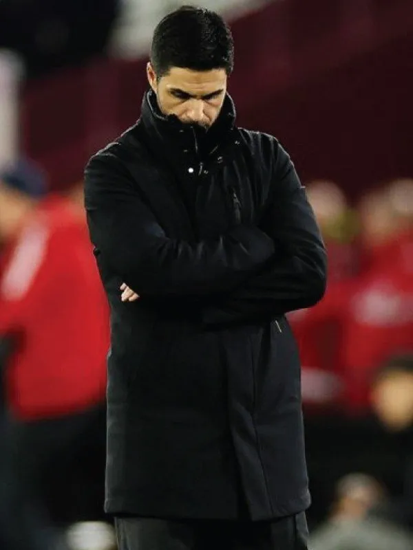 EFL Mikel Arteta Black Jacket- Jacket Hub