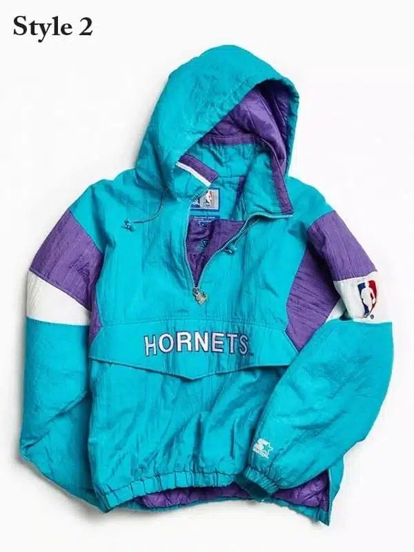 NBA Charlotte Hornets Starter ジャケット NBA Charlotte Hornets Starter Jacket - Jacket Hub