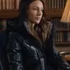 Michelle Keegan Fool Me Once Black Puffer Jacket