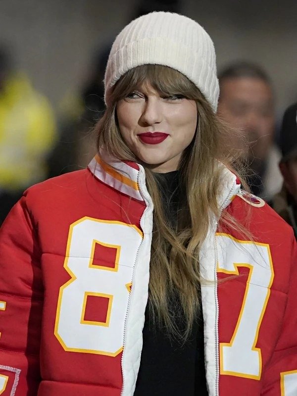 Taylor Swift Kelce 87 Puffer Jacket - Jacket Hub