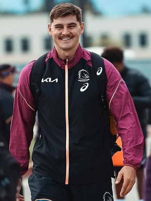 【海外Ｍサイズ】NRL ブリスベン・ブロンコス 2024 ヘリテージジャージ NRL 2024 Brisbane Broncos Purple Jacket - Jacket Hub