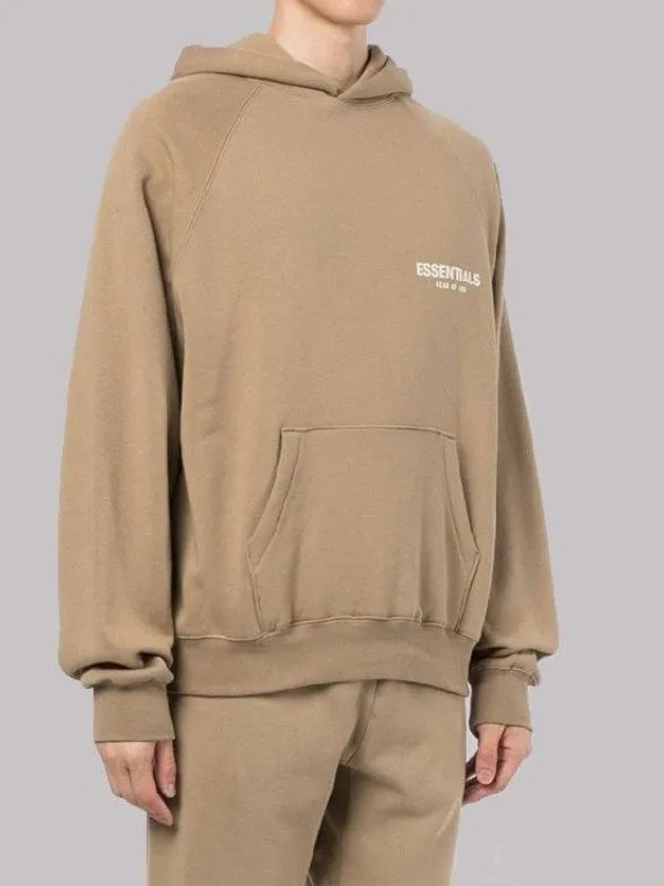 Tan Essentials Hoodie Unisex Jacket Hub