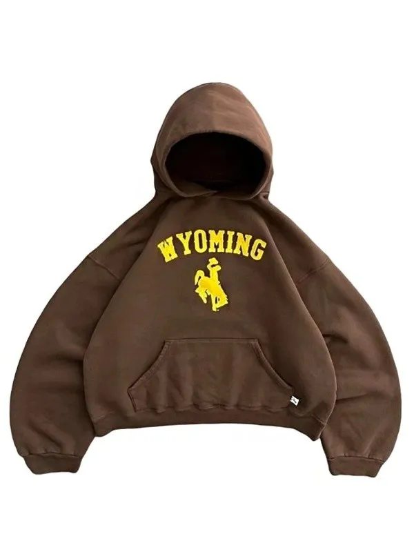 Akimbo Wyoming Brown Hoodie Jacket Hub